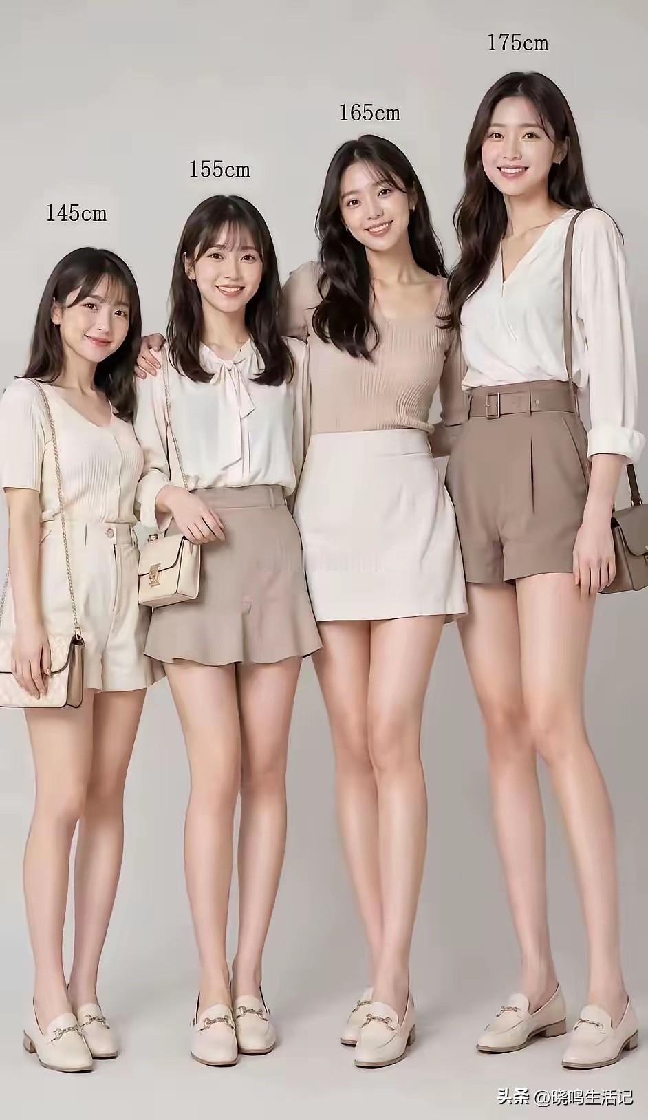 如果你一米八，四位美女你选哪个做老婆？