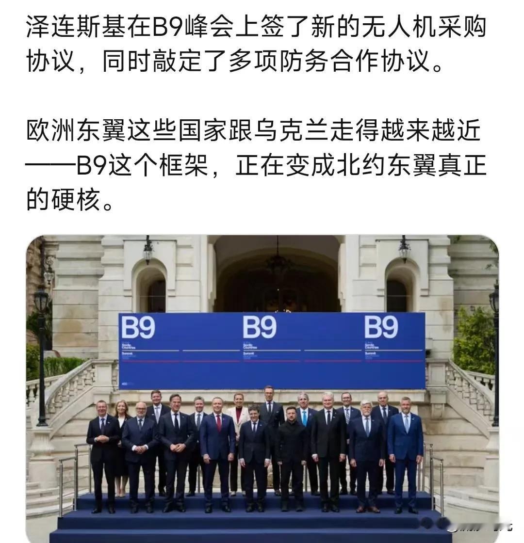乌克兰开启了局部反攻——泽连斯基在B9峰会上签了新的无人机采购协议，同时敲定了多
