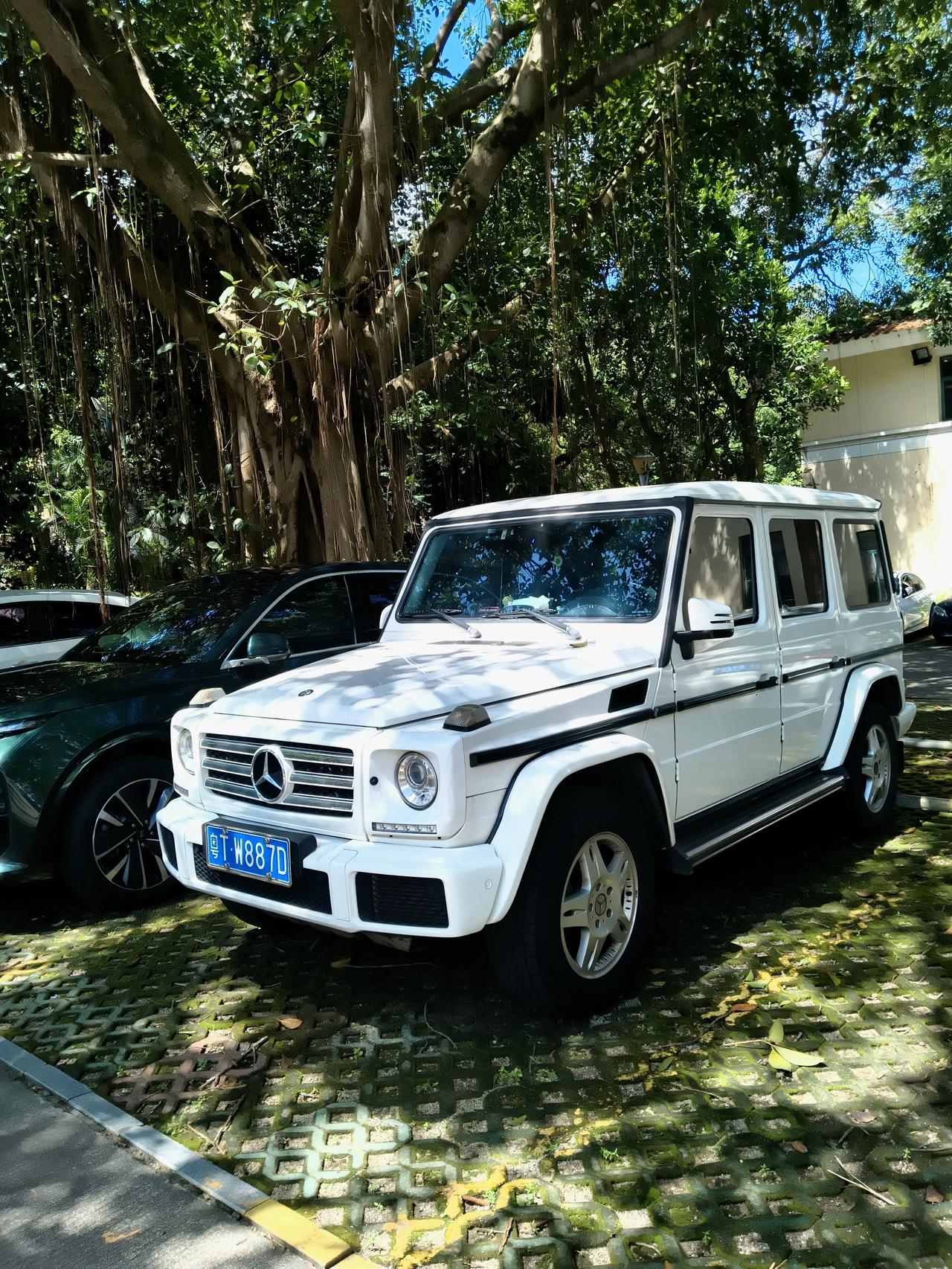 这台车真是可惜了，我们可以看到这台车的整体外形都已经不太好了，甚至它的雨刮器都有