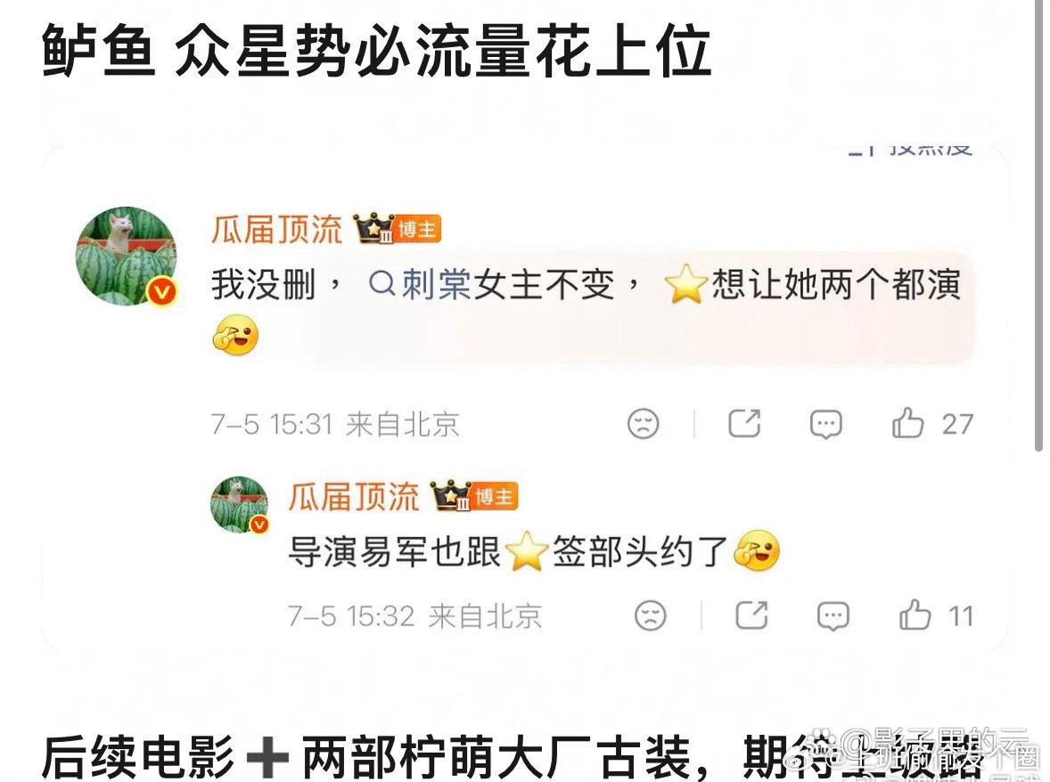 《刺棠》改编自雾圆同名小说，是柠萌影视的S+权谋古装剧。网传由张凌赫搭档卢昱晓出