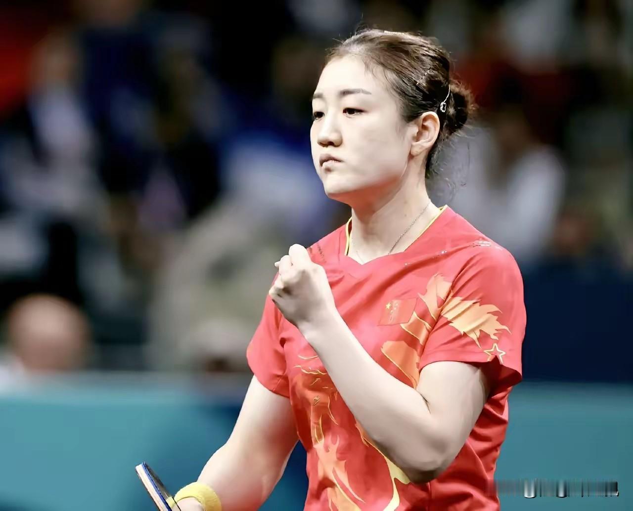 恭喜陈梦首秀4：0胜孙铭阳。

全运会女单1/16决赛，陈梦4：0轻松战胜孙铭阳