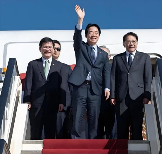 突发消息！赖清德的出行计划本来被搁置，因为有几个非洲国家拒绝为他开放领空，但在5