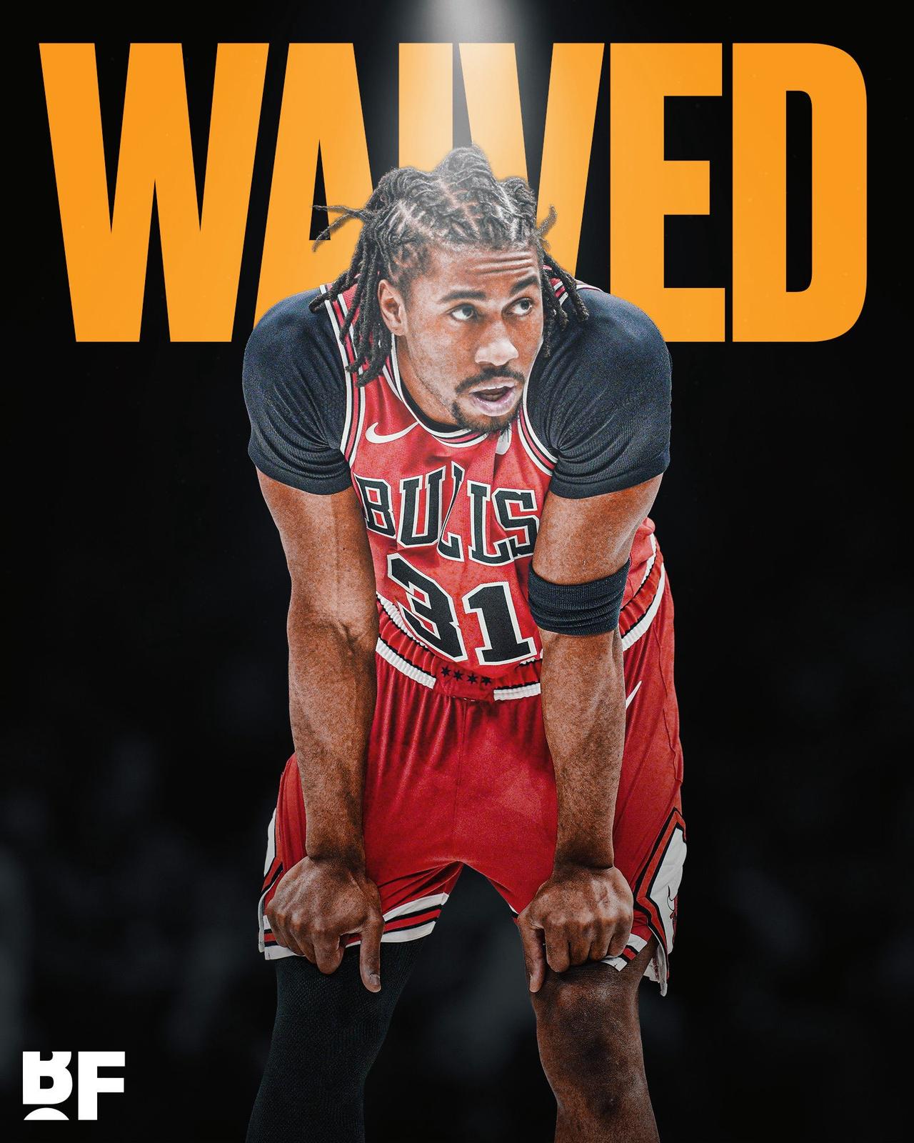 命运多舛的杰登-艾维。
公牛官方宣布因有损球队的不当行为，已经裁掉球员艾维。
据