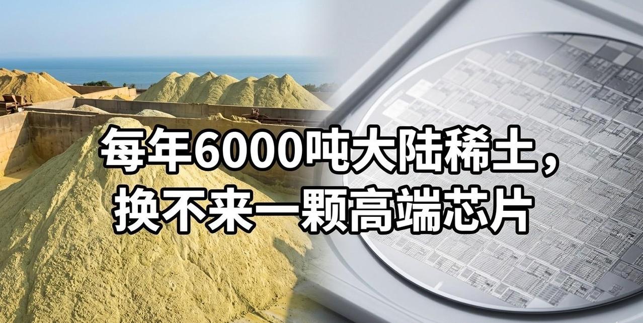 制裁7年，讽刺至极！越封锁大陆芯片，台湾越狂囤大陆稀土

一边卡住大陆14纳米以