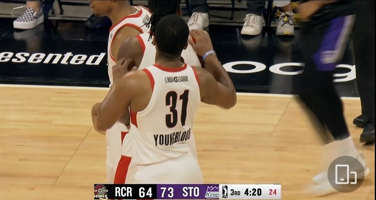 最多领先到30+，一节追到10分以里，这就是g联赛森临其境开拓季