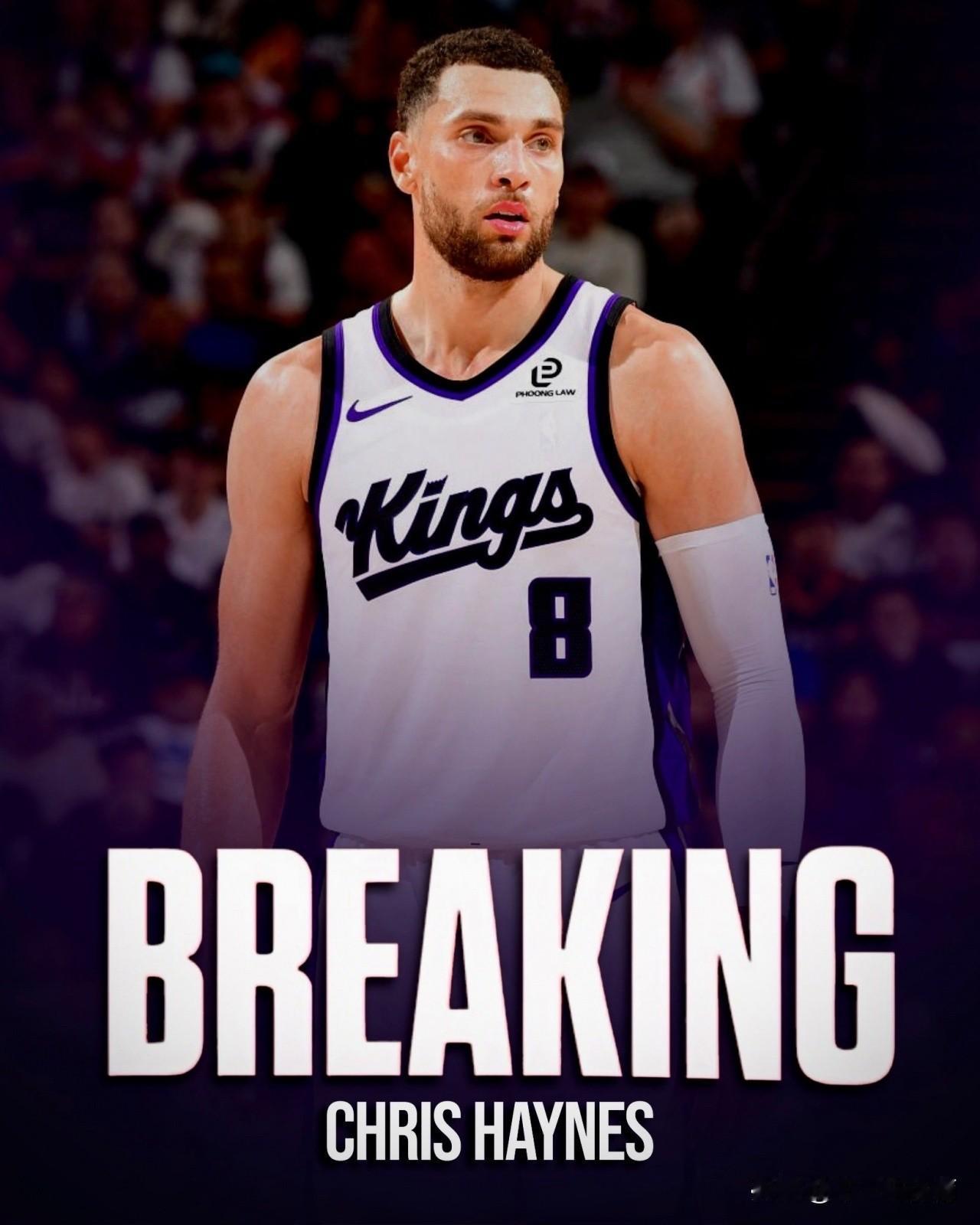 有一名球星赛季报销了。国王队的拉文，国王队14连败联盟倒数第一，国王队萨博尼斯刚