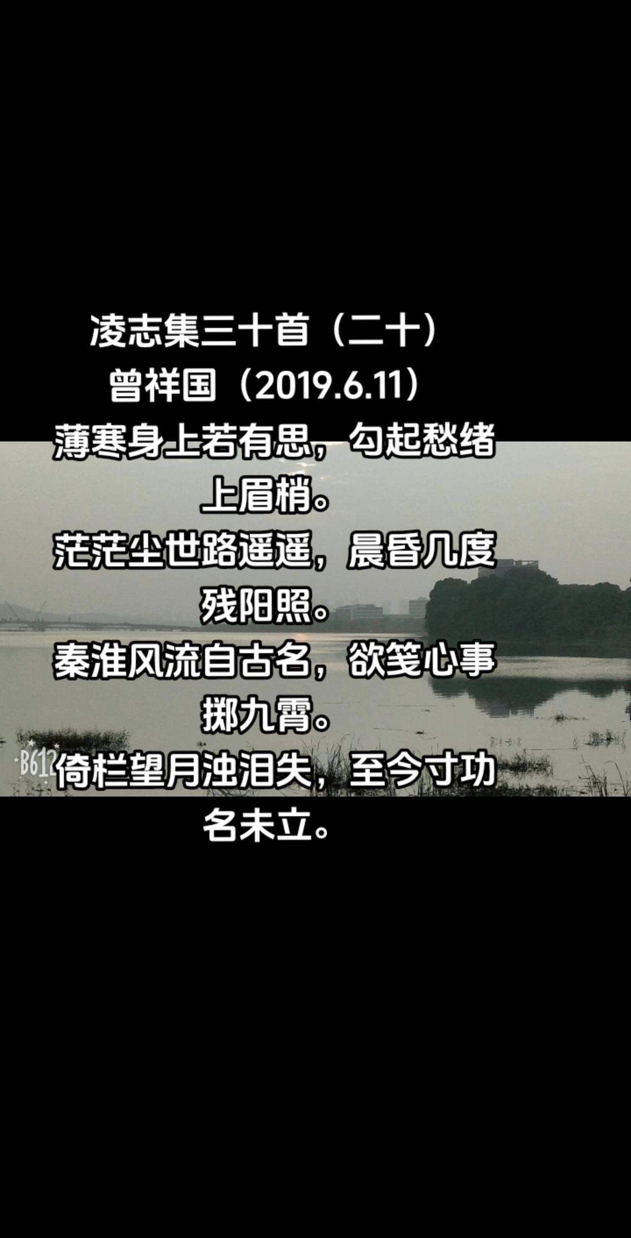 凌志集三十首（二十）