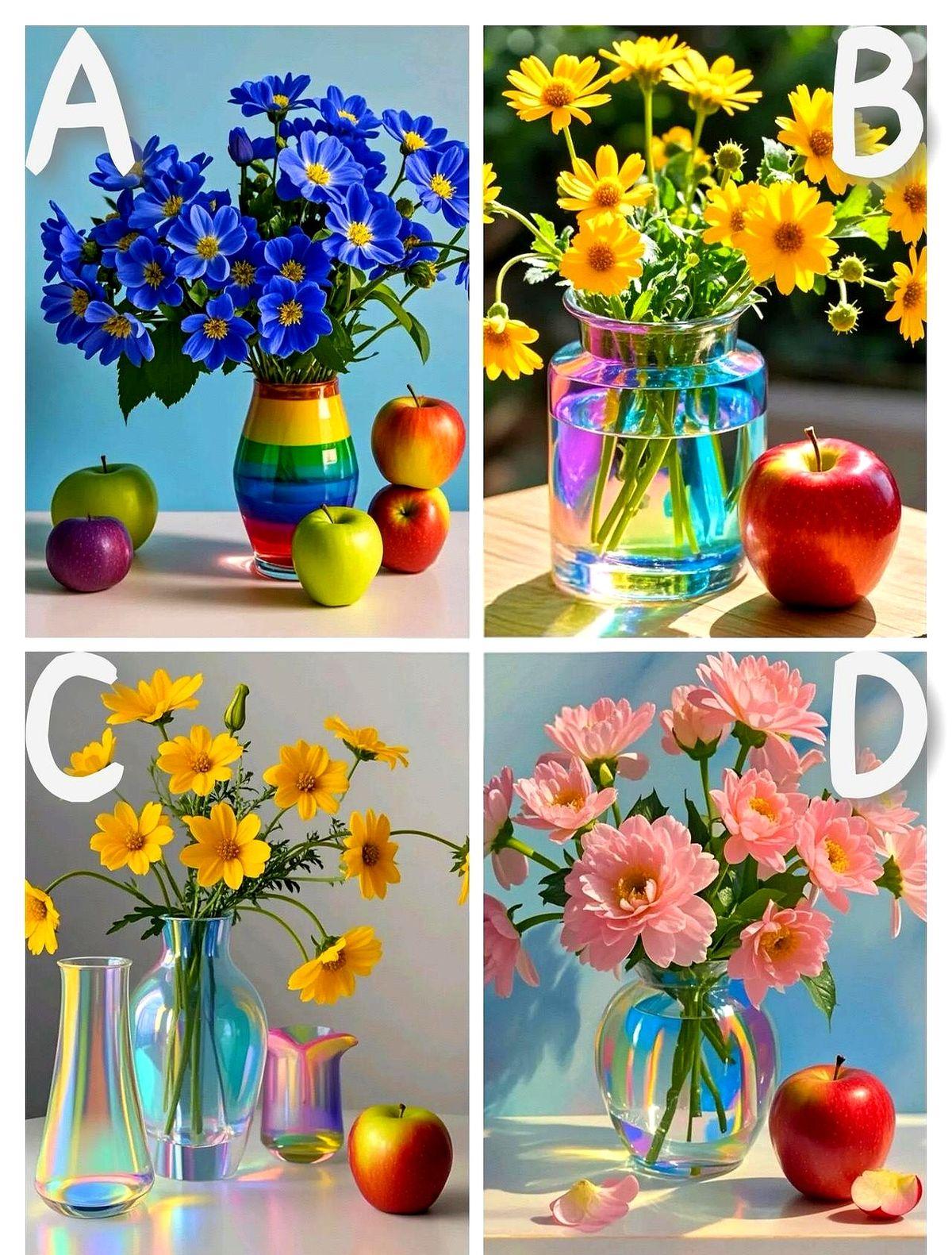 🍀测测你老了之后体质是好还是差
我刷着手机就看到了这个，它让我凭第一感觉选一束