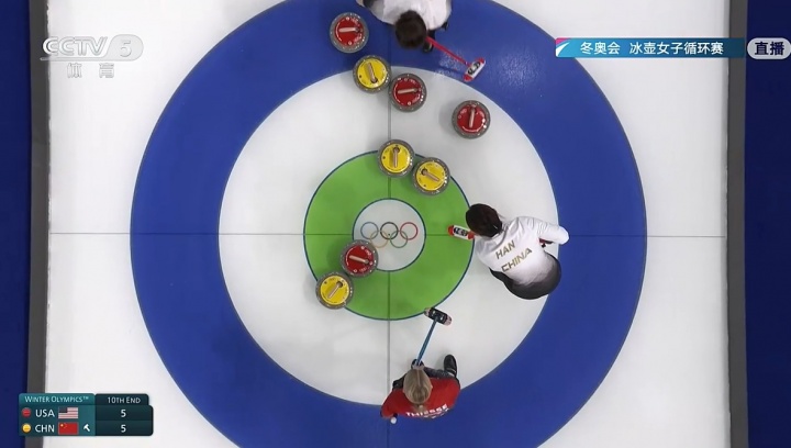 遭大逆转！中国冰壶女队第九、十局接连被偷分，5-6不敌美国队