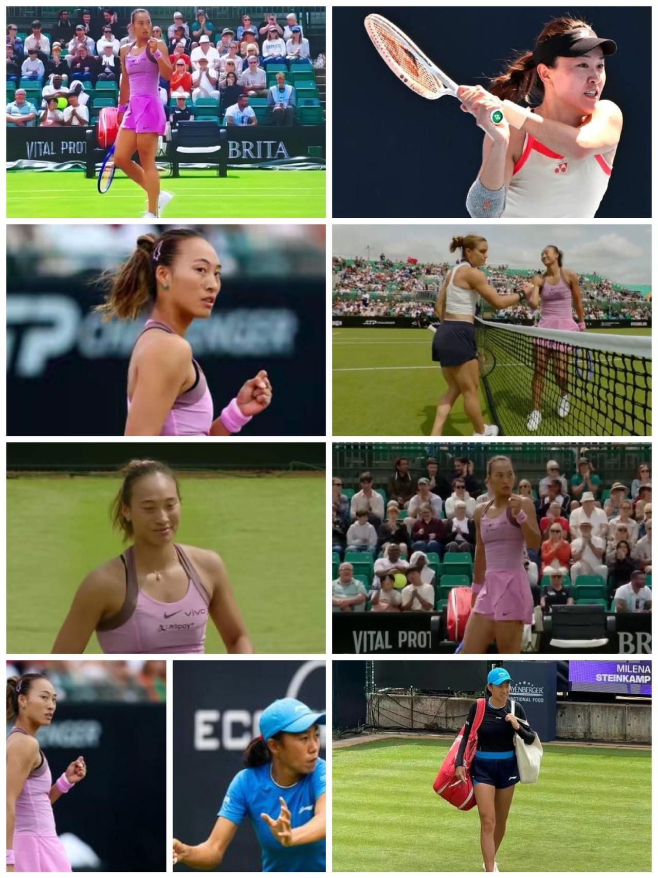 2026跟着网球🎾环游世界
     26草地赛季第二周，三朵中国🇨🇳金花