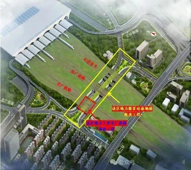 石家庄新客站南地道下穿京广铁路框构桥顶进工程实现重大突破

6月16日，石家庄新
