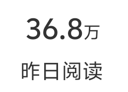 阅读量告急，还不推吗