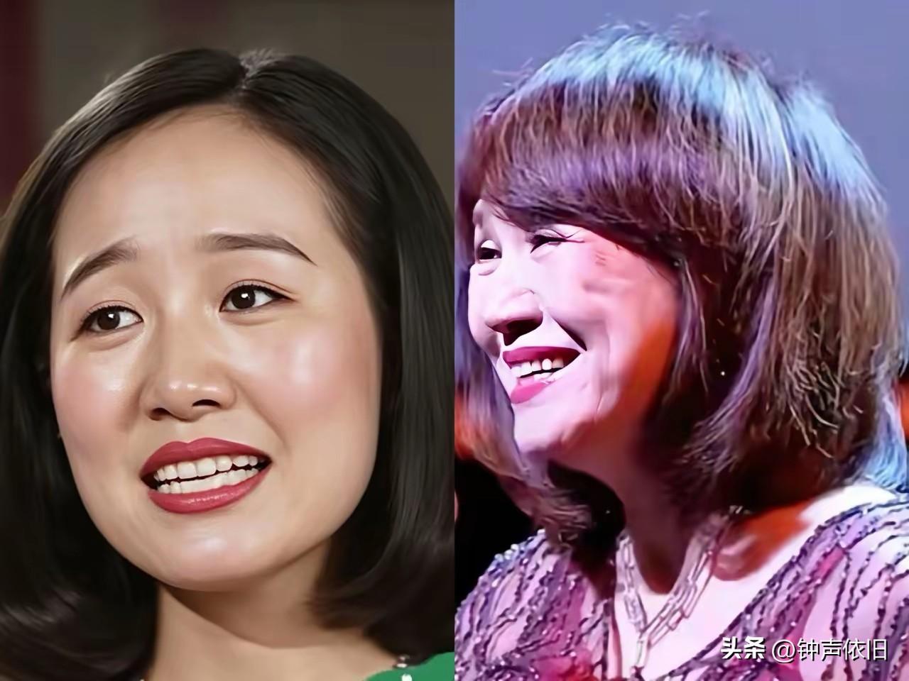 人老了就不耐看，年轻时的郑绪岚温尔漂亮，现时的郑绪岚老太婆一枚，真是判若两人。