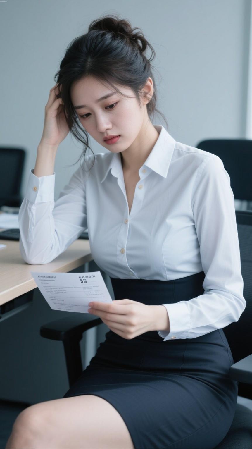 发工资了3444元，一个女销售的窘境！
业务都没有回款，所以没有提成，扣除一些费