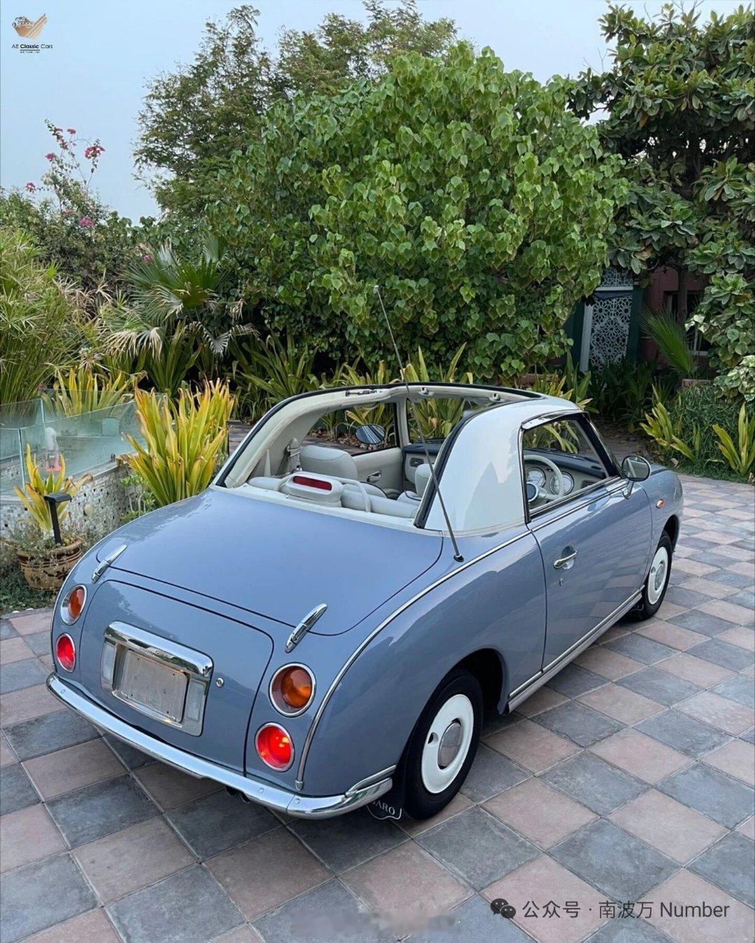 经典老车 日产费加罗日产费加罗（Figaro）是日产汽车于1989年东京车展推出