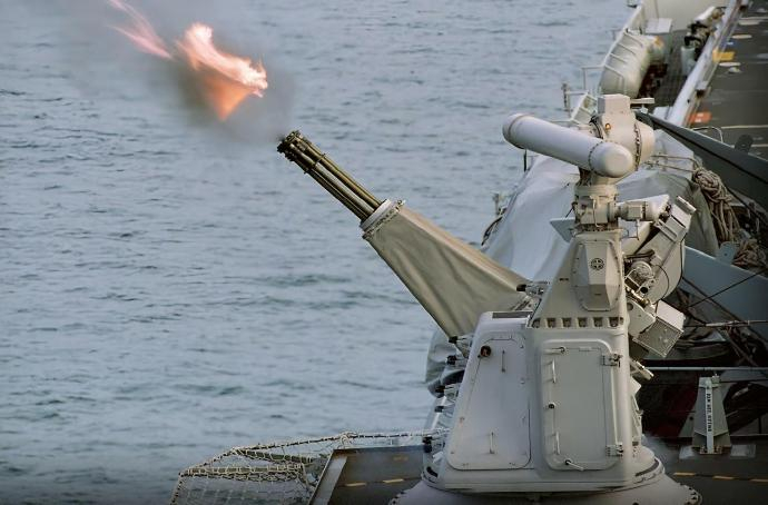 每天认识一件兵器 荷兰“守门员”近程防御武器系统“守门员”（Goalkeeper