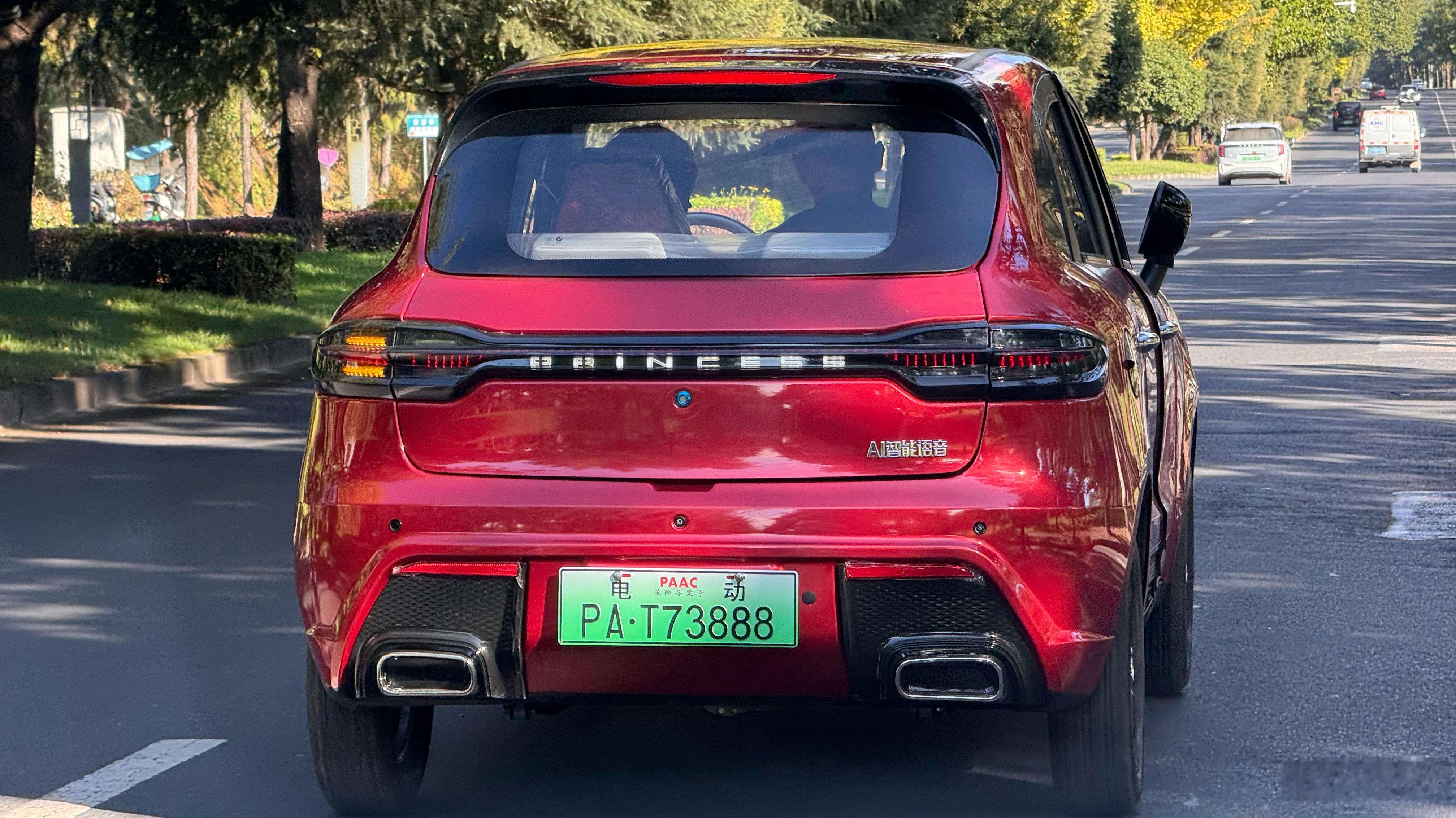 差一点成功把我蒙骗了….它还带最新的AI智能语音….甚至你连后视镜都不用打开….