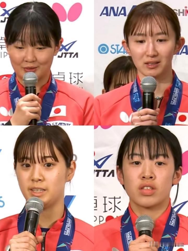 赛前高喊夺冠，赛后誓要复仇！日本女团世乒赛决寨2-3不敌国乒获得亚军，她们每个人