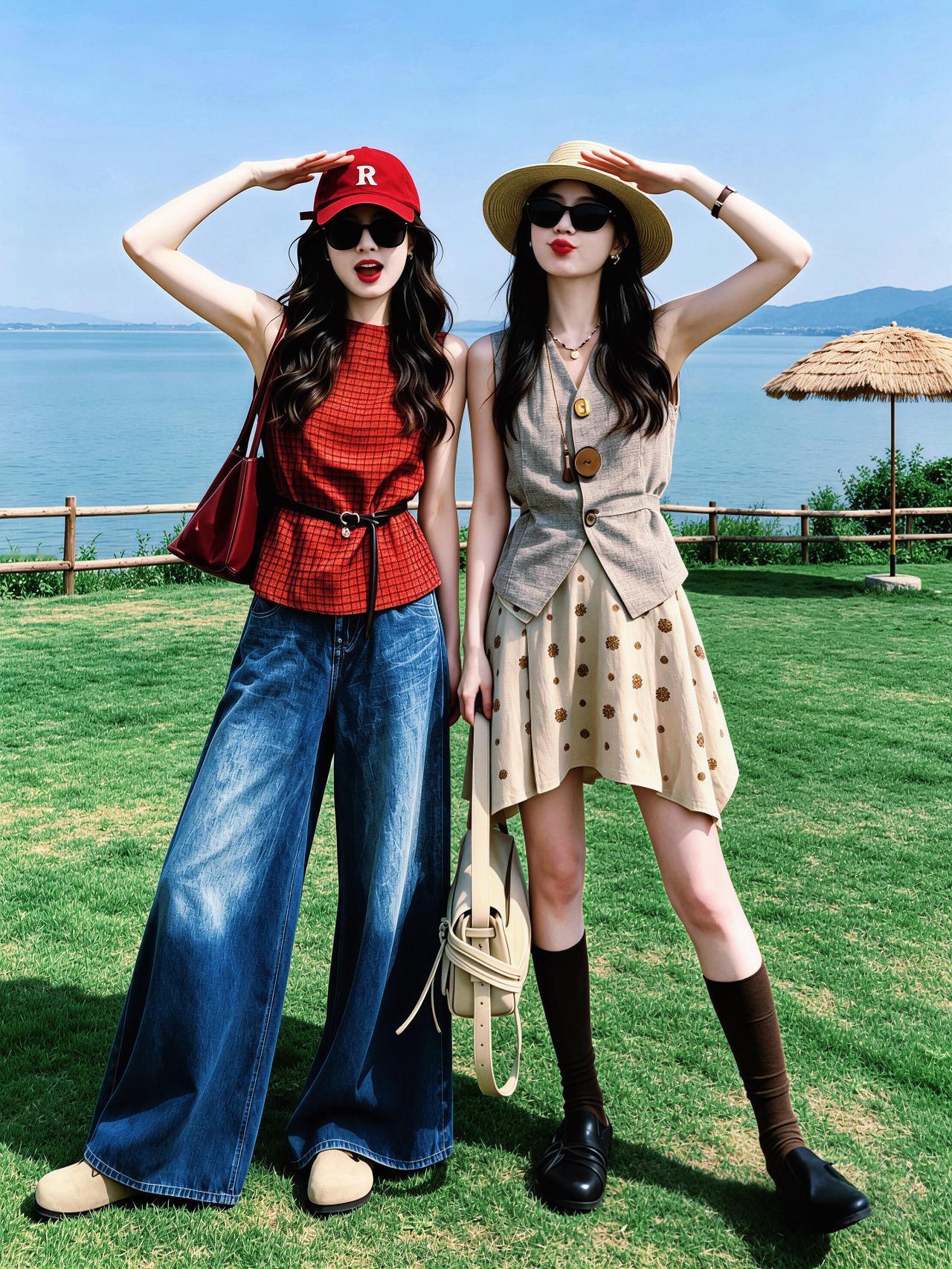 夏日海边穿搭指南