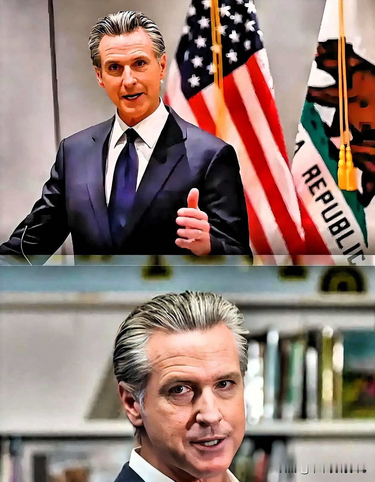 加州不是华盛顿！特朗普的关税政策不代表所有美国人！纽森怒了，这回真的怒了。  