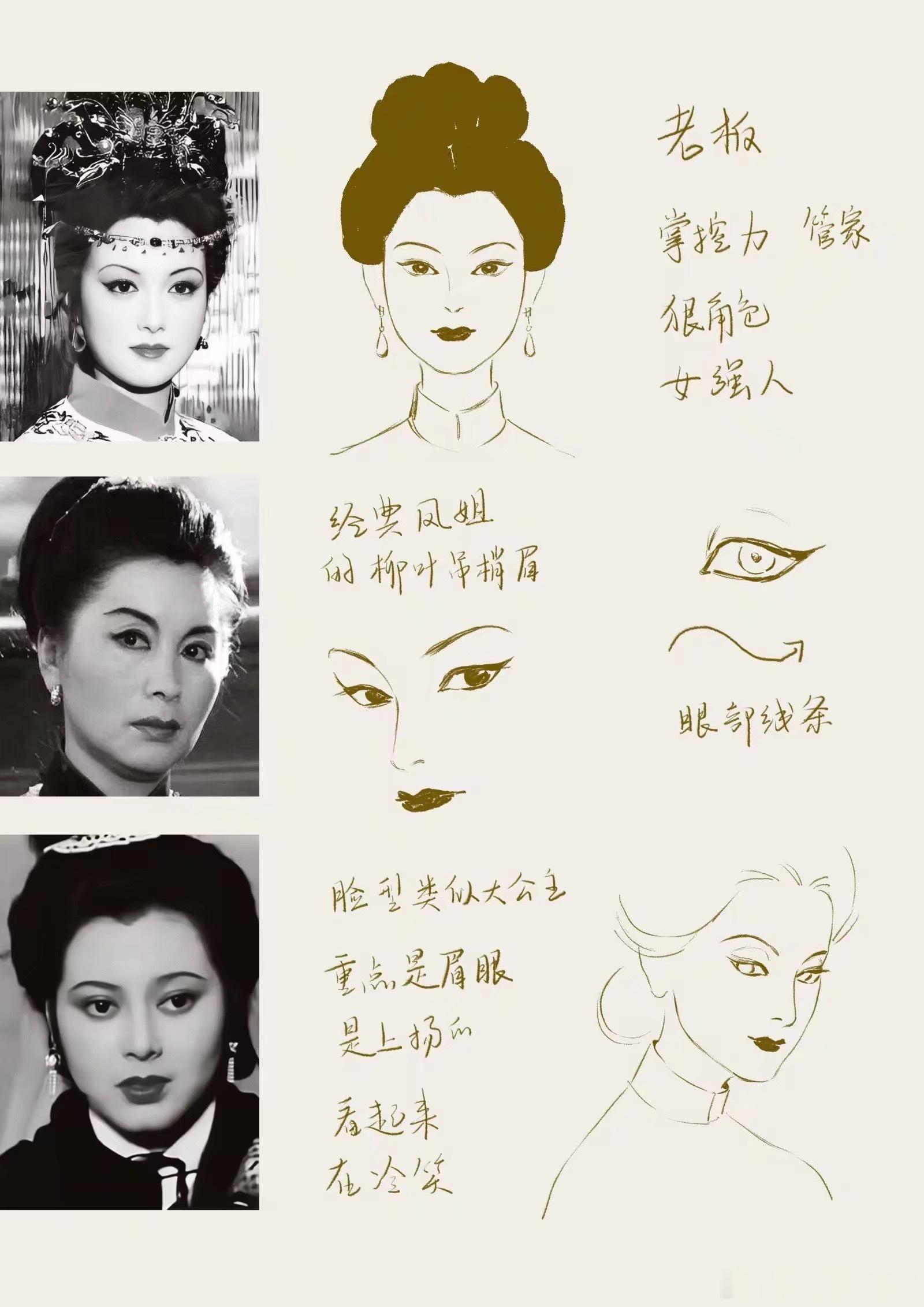 审美积累 中式美人的特点 