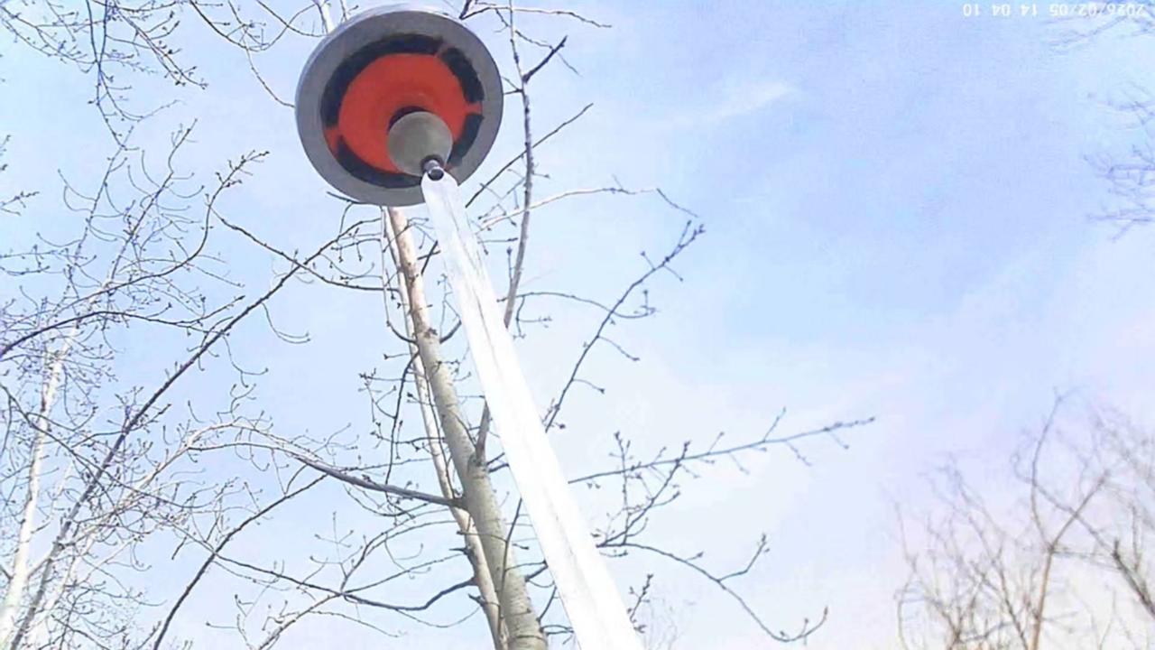 眼镜拍摄追踪空竹旋转！剑尖空竹旋转，高杆走钢丝旋转！