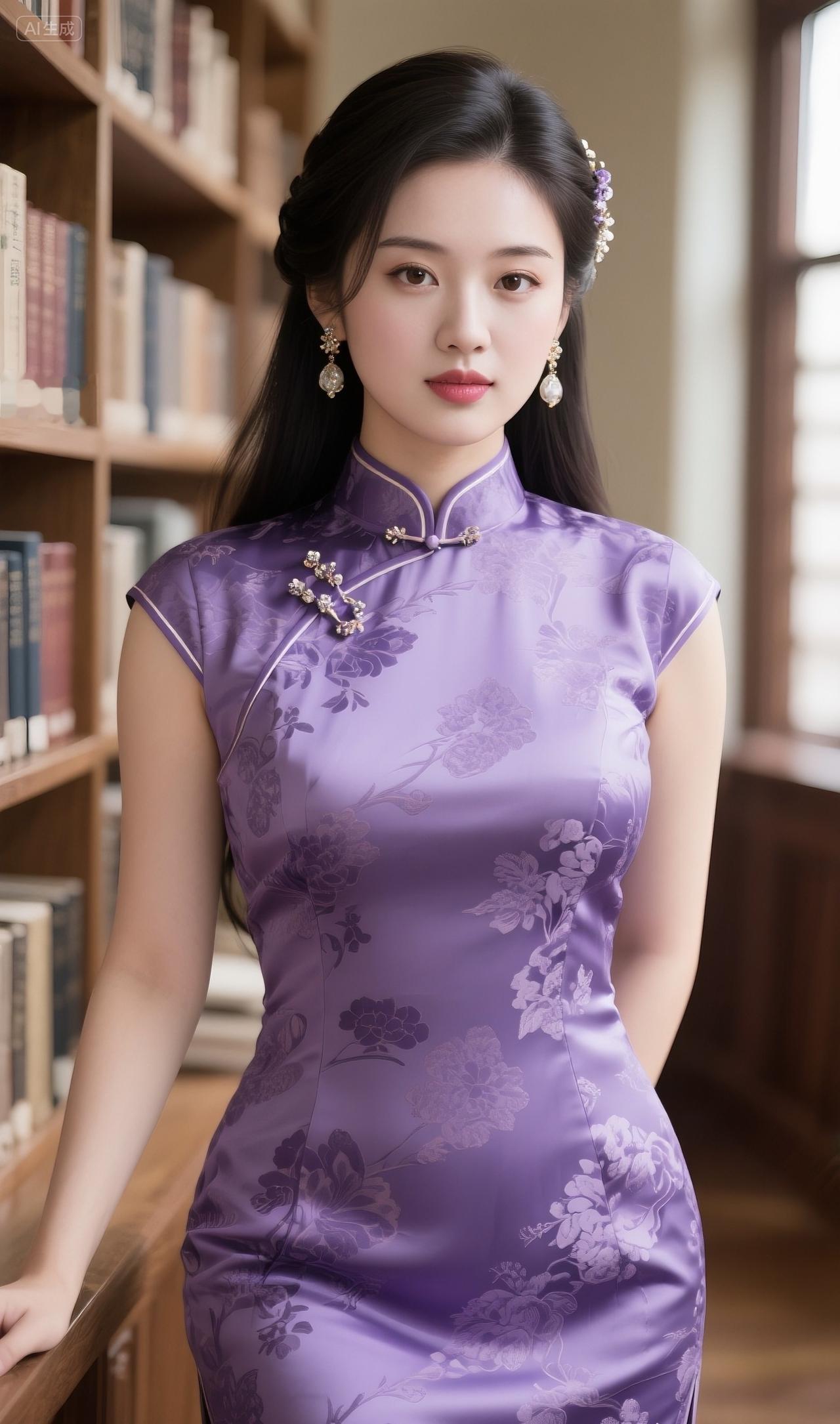 美丽的旗袍美女（6）旗袍秀东方美人 颜色鲜艳的旗袍 江南美女旗袍 旗袍古典美女 