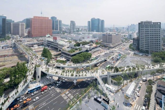 城市“边角料”改造高线公园设计 