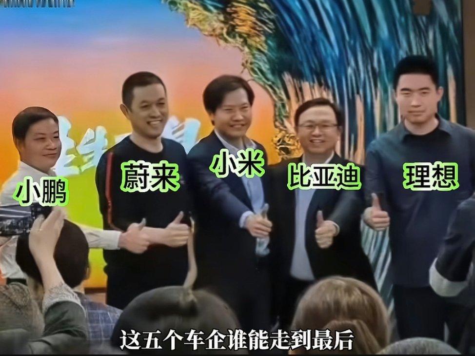小鹏信息化，李斌汽车，雷军信息化，王传福电池，理想信息化，这个时代不是人有多大胆