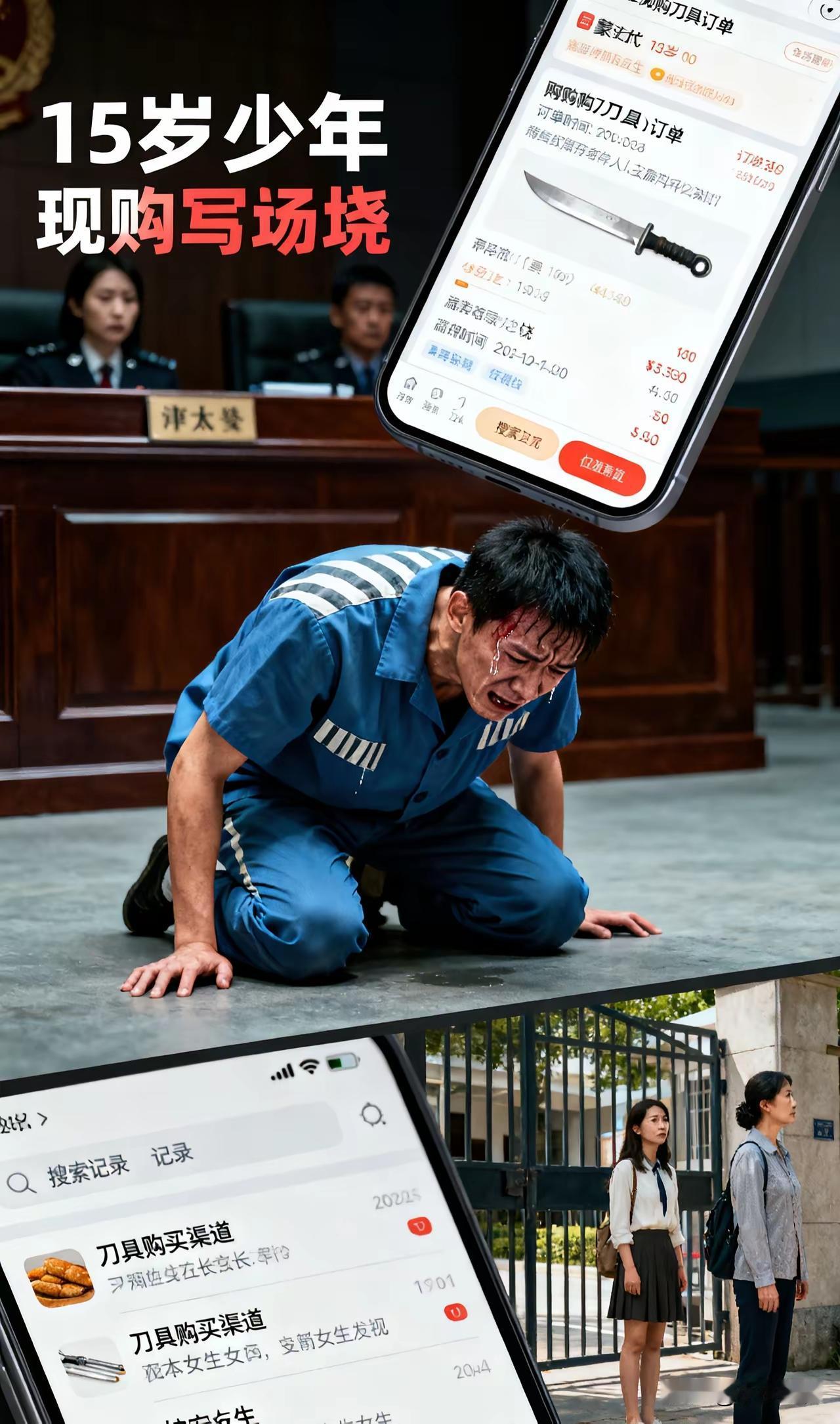 15岁的少年，竟然持刀杀了一个女孩，而这个女孩的母亲竟然还是接送他上学放学三年，