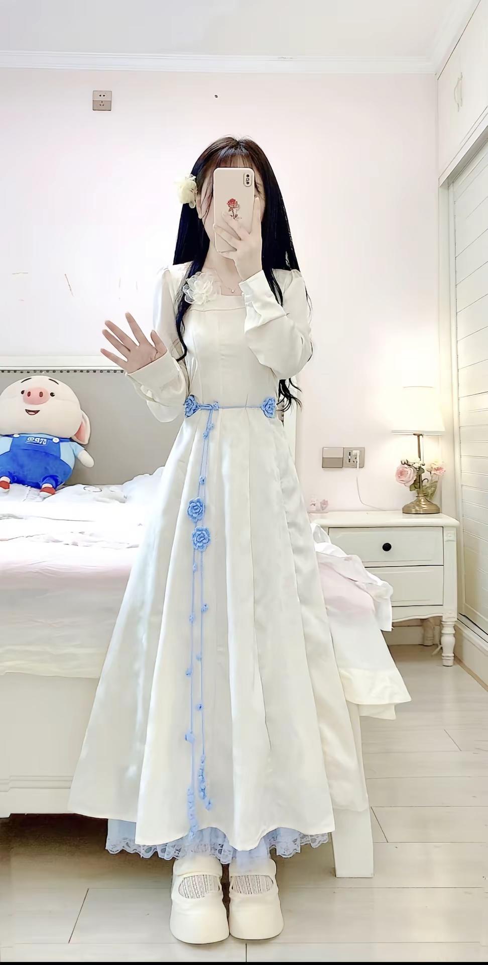 人为什么不能活在过去温柔风穿搭 甜美穿搭 做个美美的小仙女 仙气十足