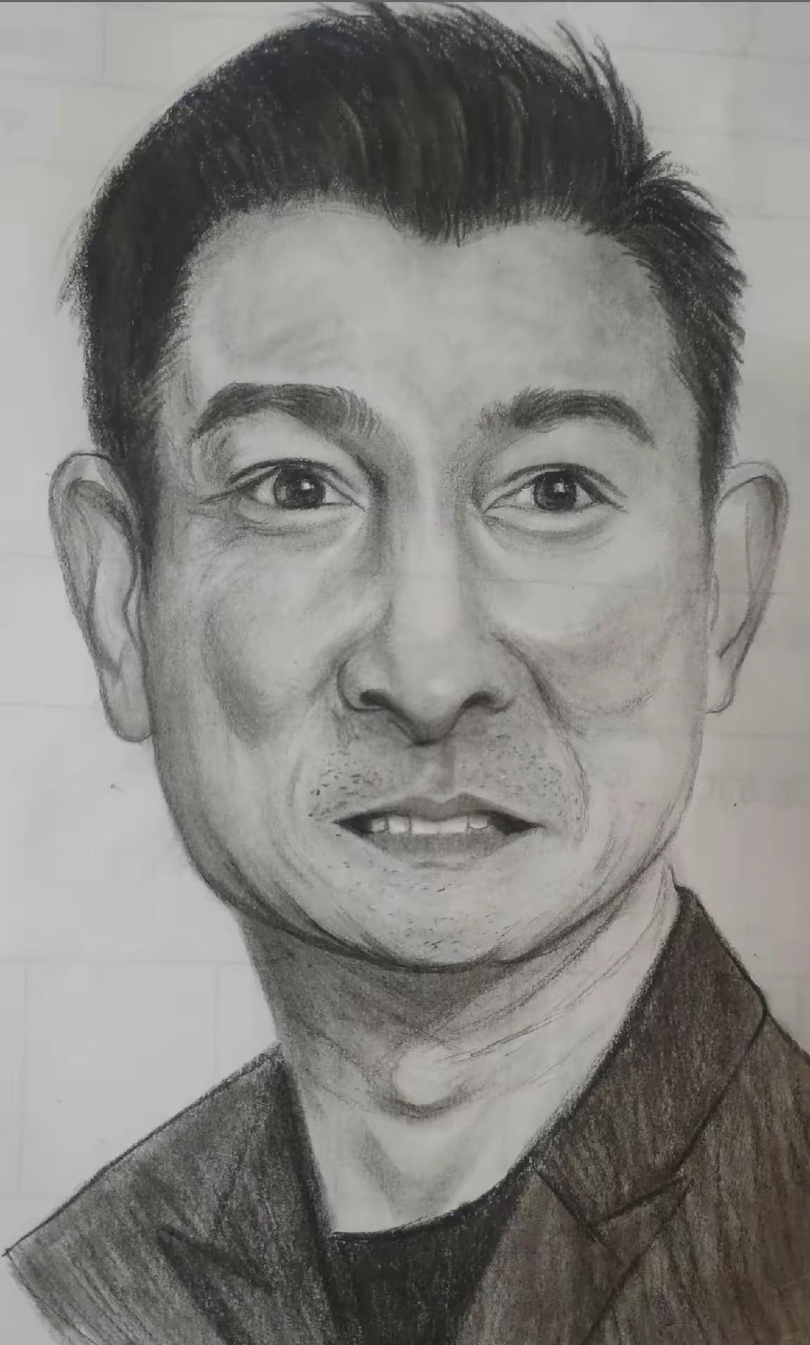 能看出画的是谁，就说明技术没退步！ 