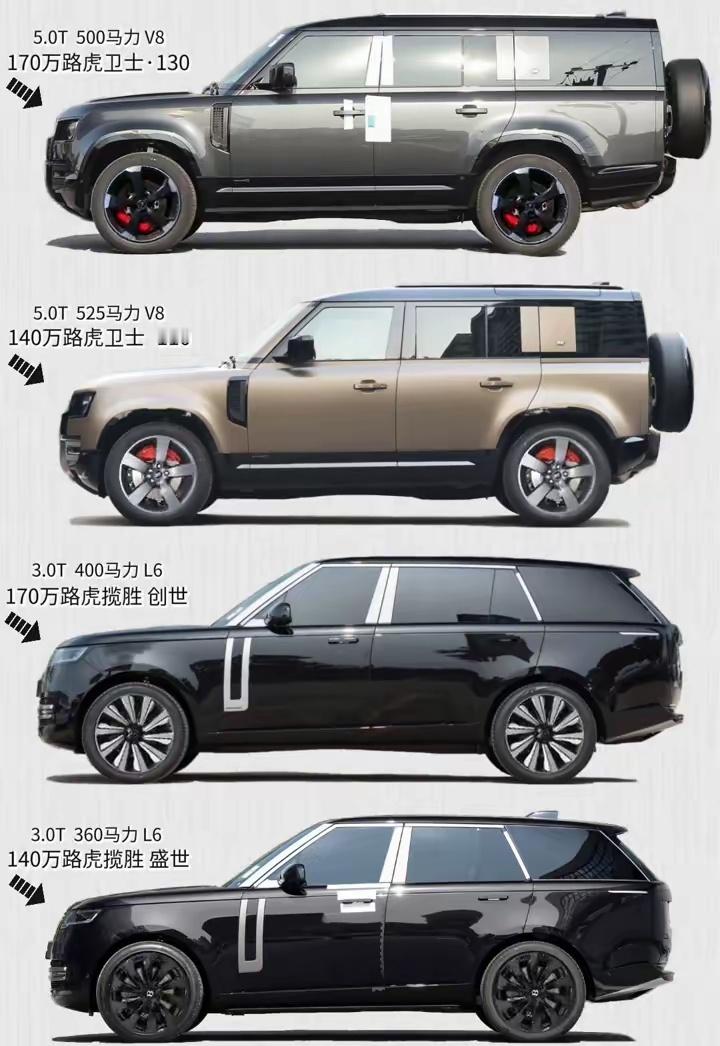 该说不说，路虎的侧颜是真的霸气啊，特别是揽胜[流鼻血] ​​​