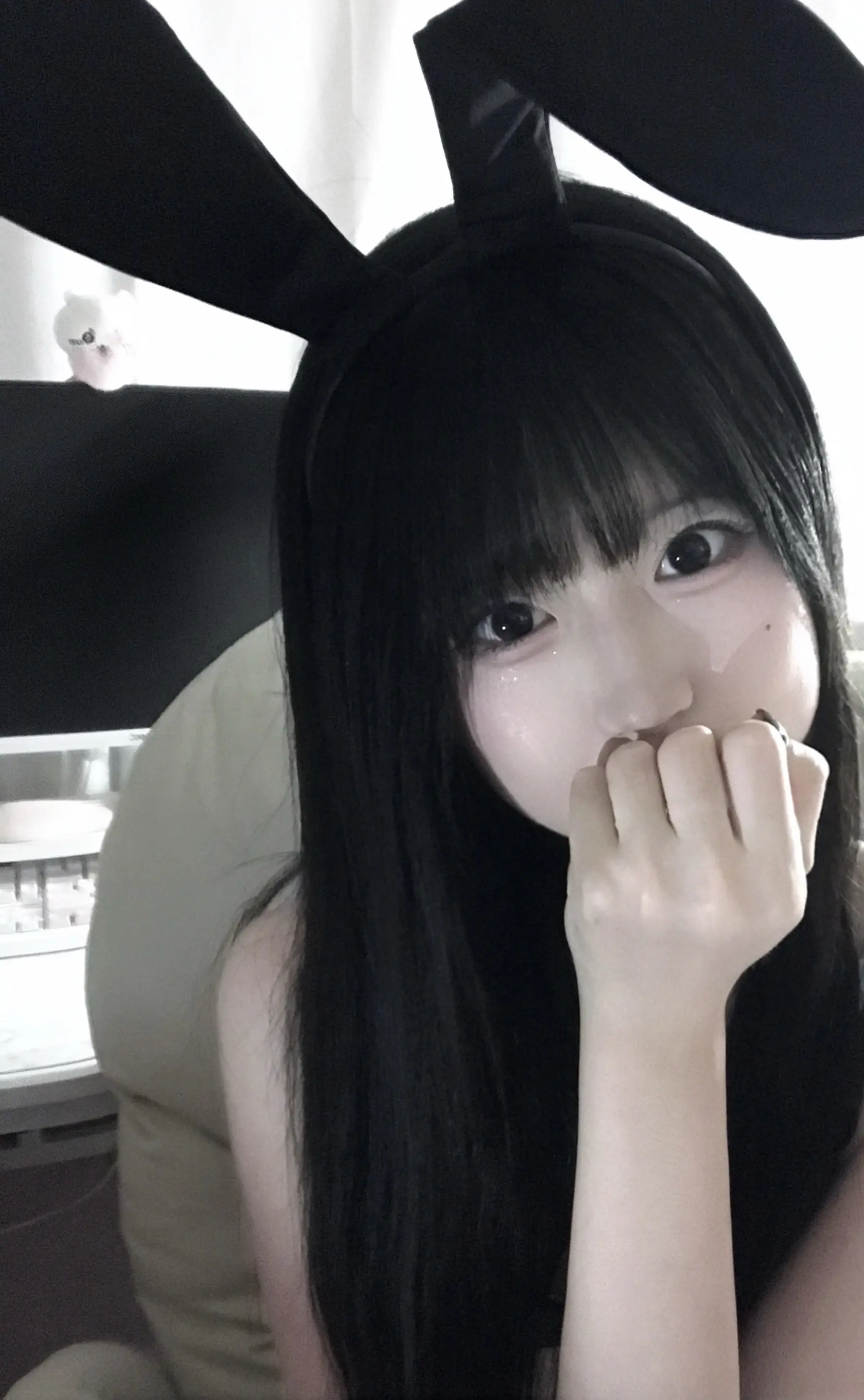 谢谢你送我的兔耳朵，可是我…