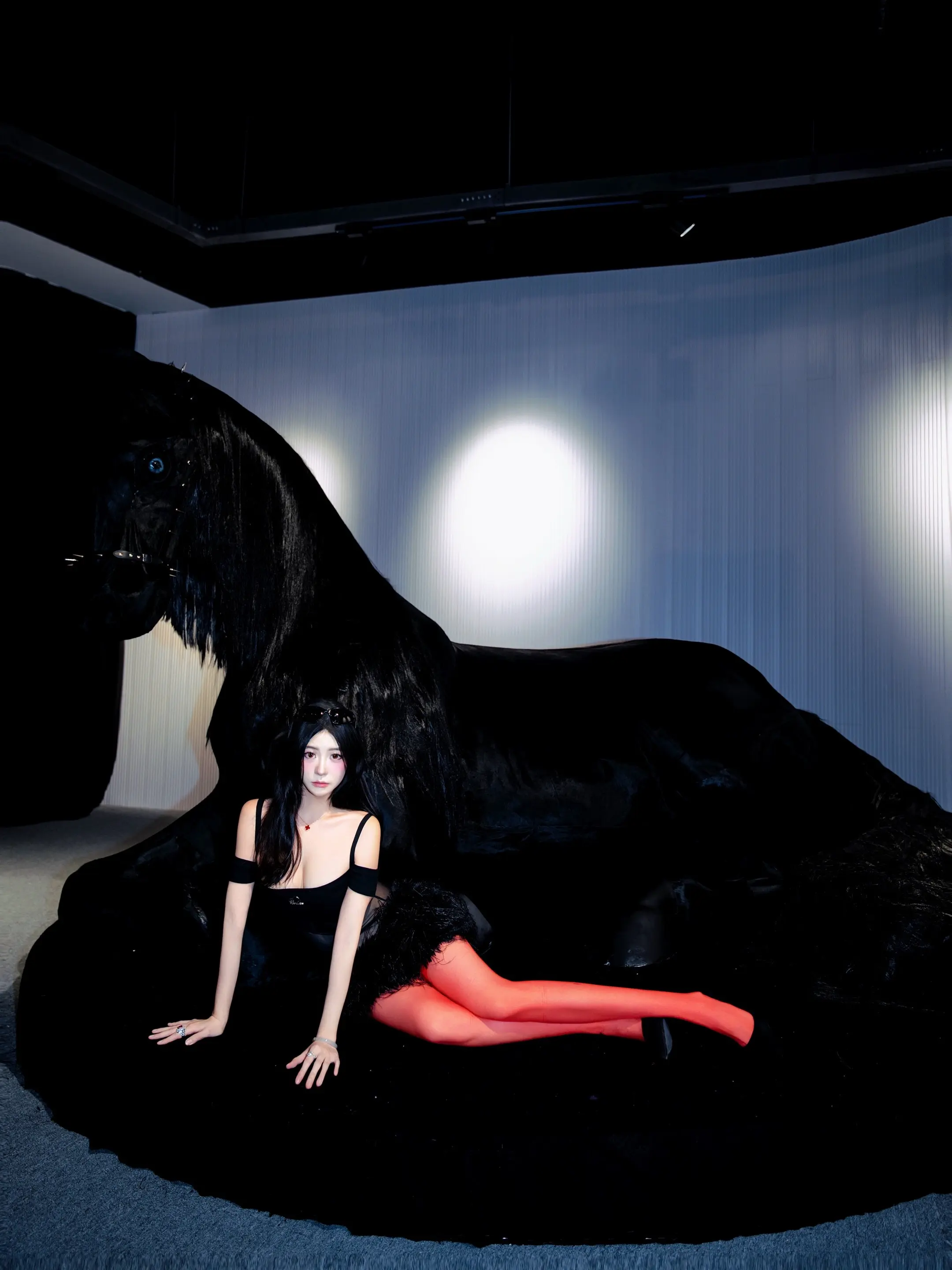 𝑫𝒂𝒓𝒌 𝑯𝒐𝒓𝒔𝒆 贵阳新展♟️不要太好拍！！ 黑...