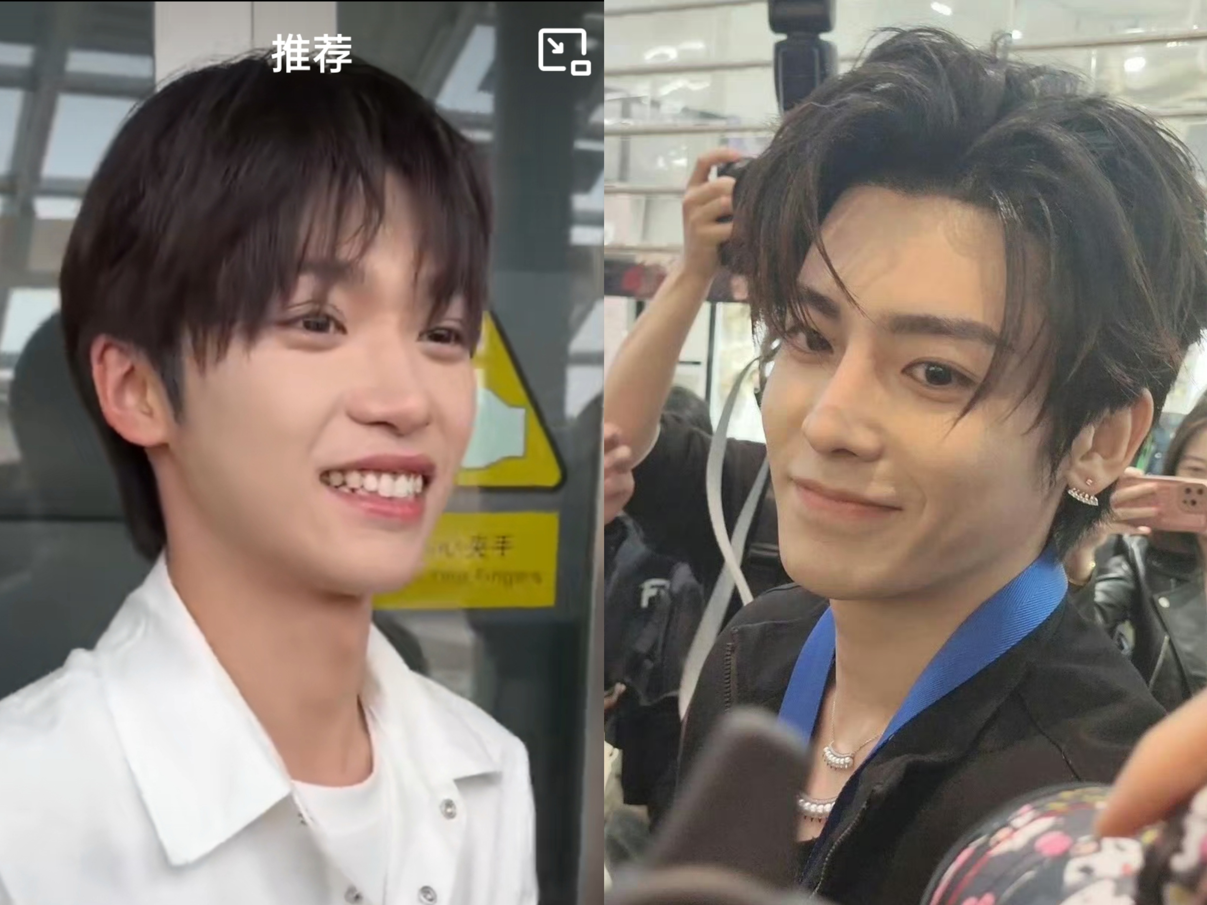 侯明昊告了梓渝粉丝这两家有什么渊源呢？话说两个帅哥都是娃娃脸，同一个类型，你们觉