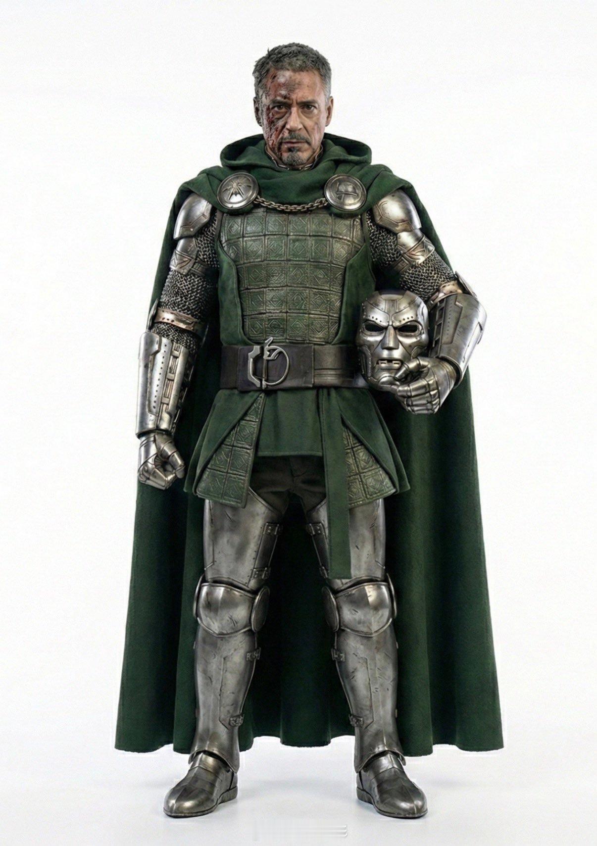 只要电影还没上映，各种图还会继续。毁灭博士在电影里的真实面部妆效，不会是这个…