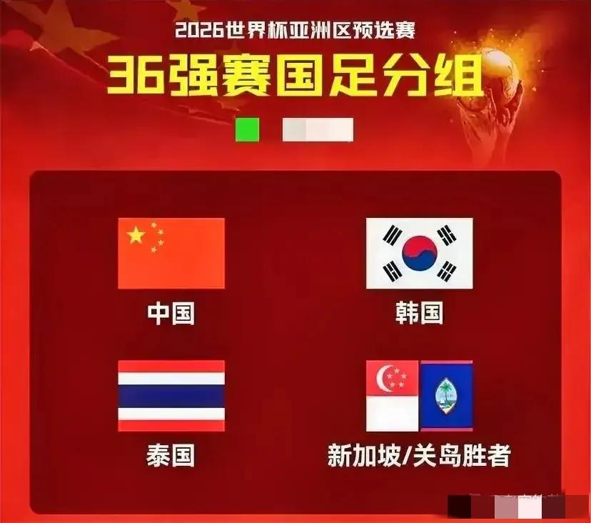 遇韩国，泰国！国足进“死亡之组”！
这是新闻吗？
好像是，好像又不是！[呲牙]
