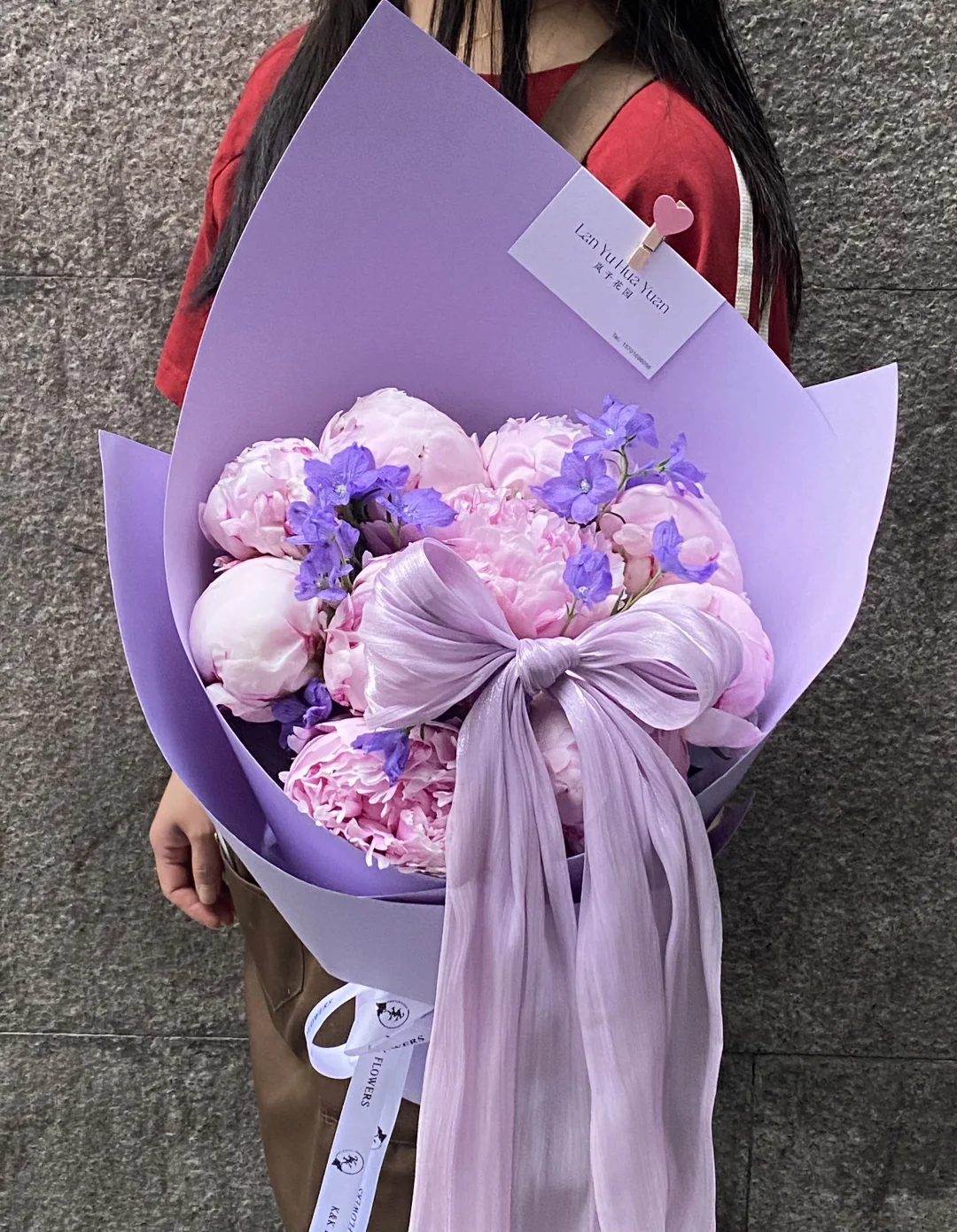 520经典莎拉芍药花束（含价版）｜北京花店