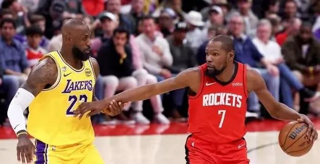 预测湖人和火箭季后赛首轮对决结果:湖人1:4火箭
NBA常规赛结束了，湖人位于西