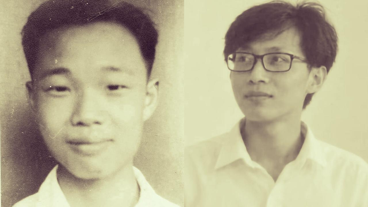 王院士、朱博士，年轻时都是风度翩翩的励志少年郎
 
泛黄的旧照，将两段青春并置在