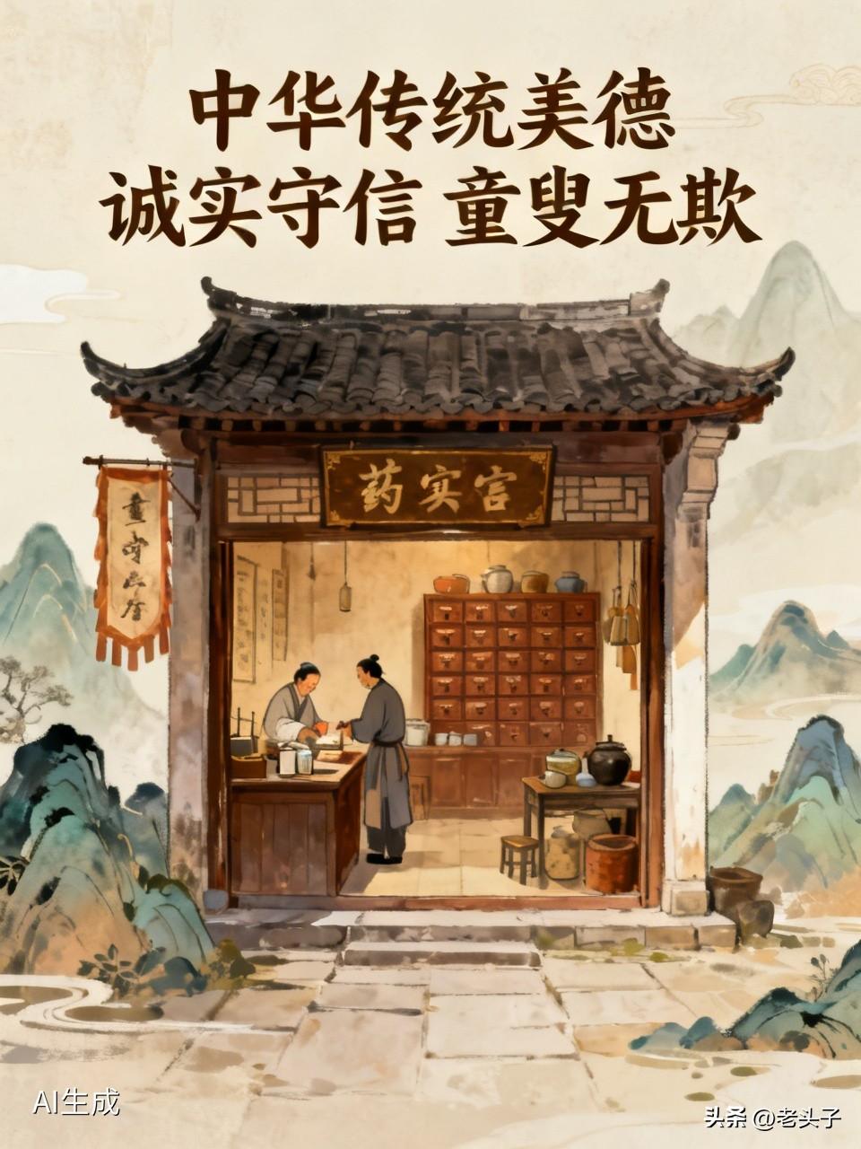 几千年的中华传统美德还要不要? 几千年的中华传统美德必须要！诚实守信，做生意讲究