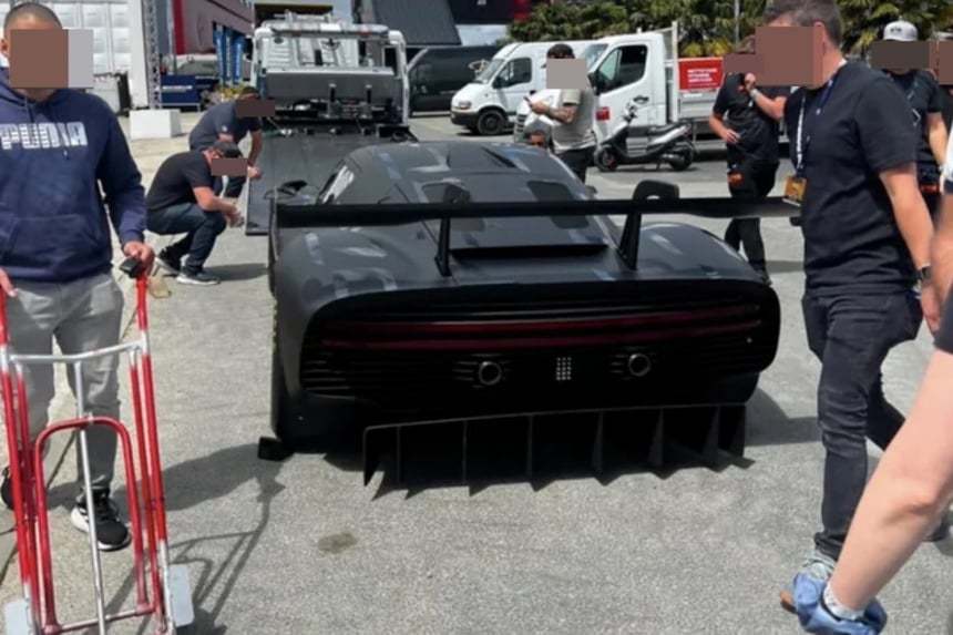 杰尼赛斯 杰尼赛斯 GT3 赛车车尾图 