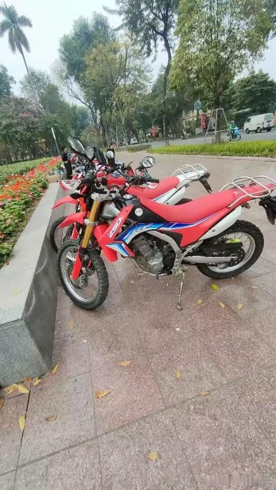 这么托车应该可以爬山…