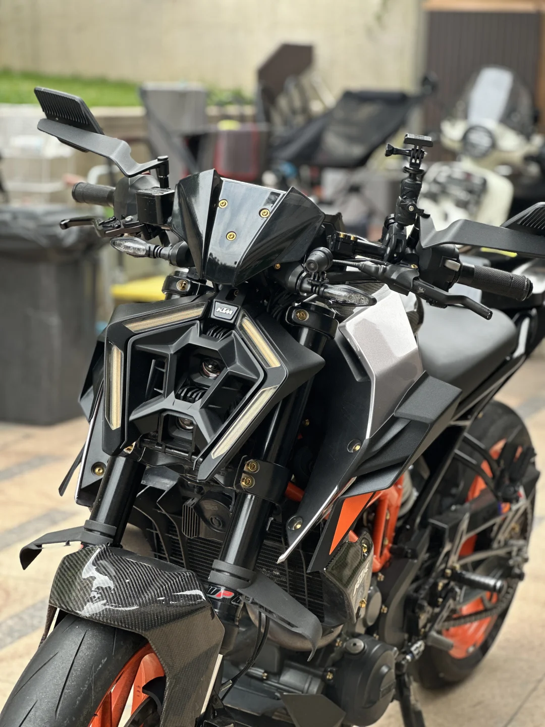 ktm duke390定风翼