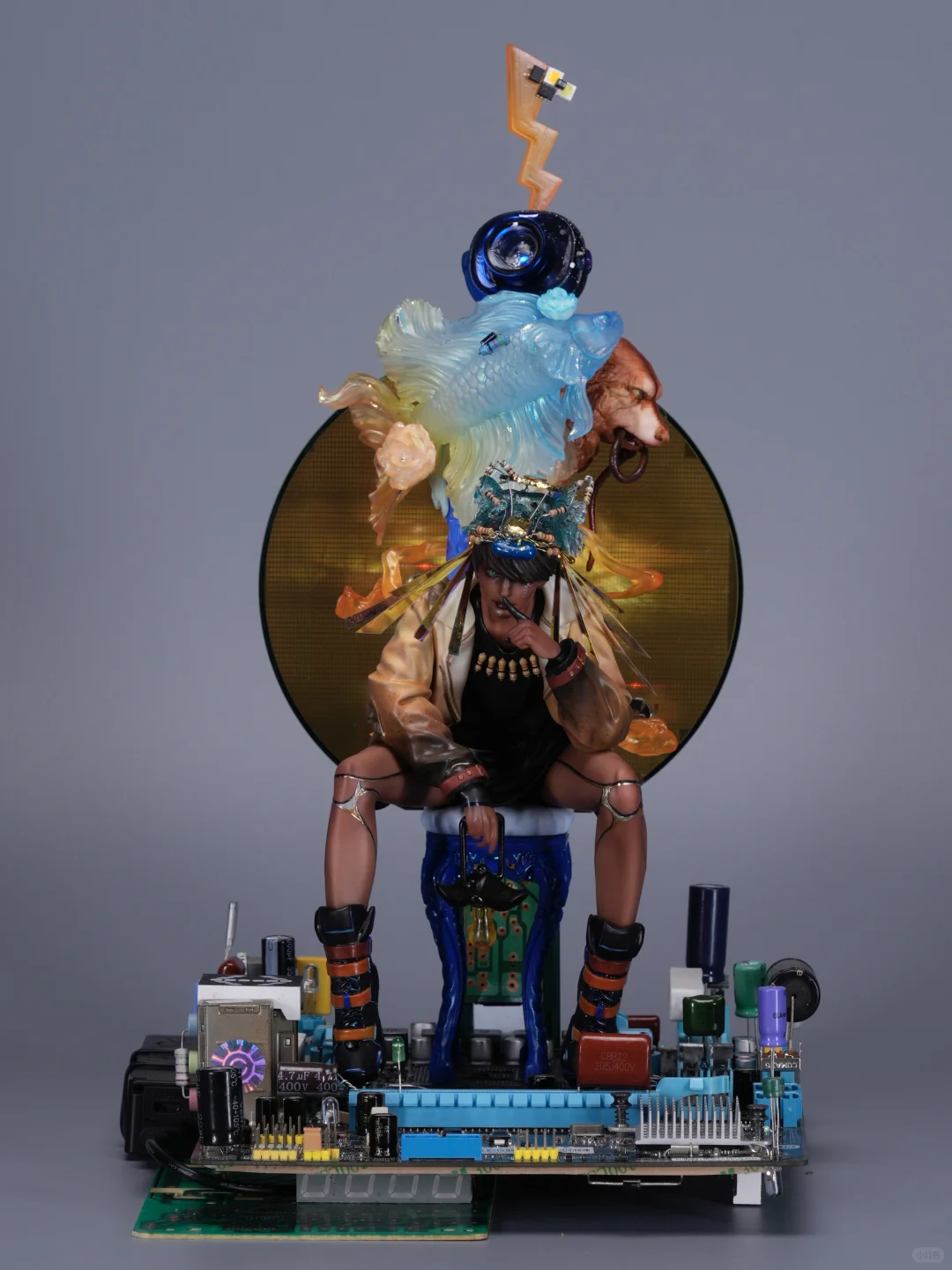 暑期手办特训涂装基础班学生作品