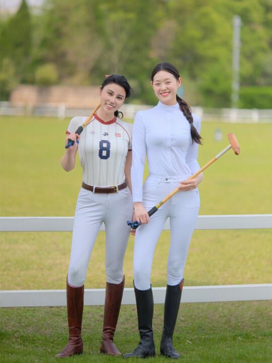 👭🏻春日姐妹马球初体验🏑