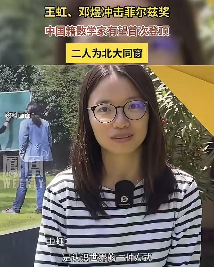 历害了，2026年被誉为数学界诺贝尔奖的“菲尔兹奖”，被两位中国籍的王虹，邓煜斩