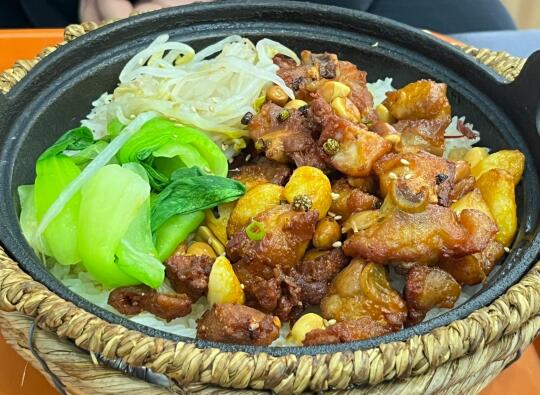 第一次吃煲仔饭
