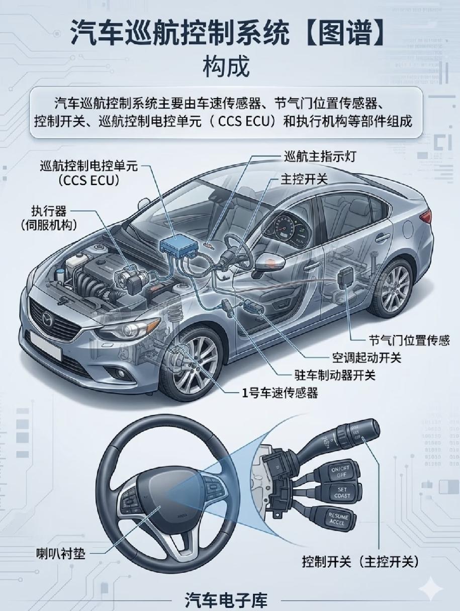 很多跑长途的车友都纠结这件事：开定速巡航，到底省油还是费油？
 
一句话先说结论